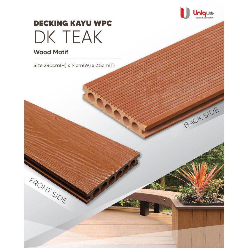 Jual Decking Wpc Outdoor Lantai Kayu Kolam Renang Pool Decking Dg Shopee Indonesia