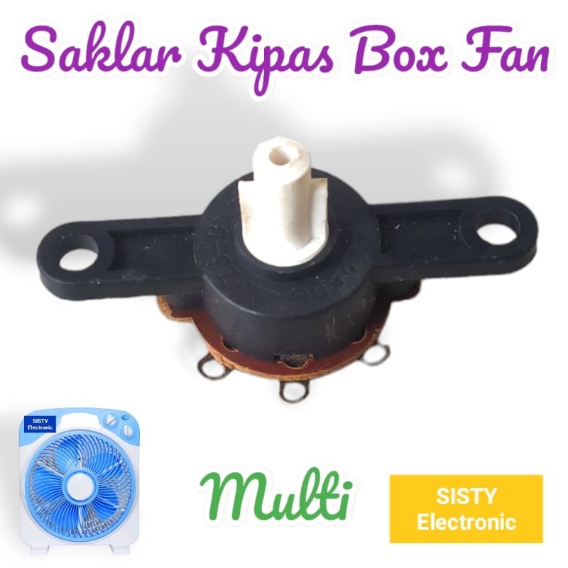 Jual Saklar Swit Switch On Of Kipas Angin Box Fan Kotak Multi | Shopee ...