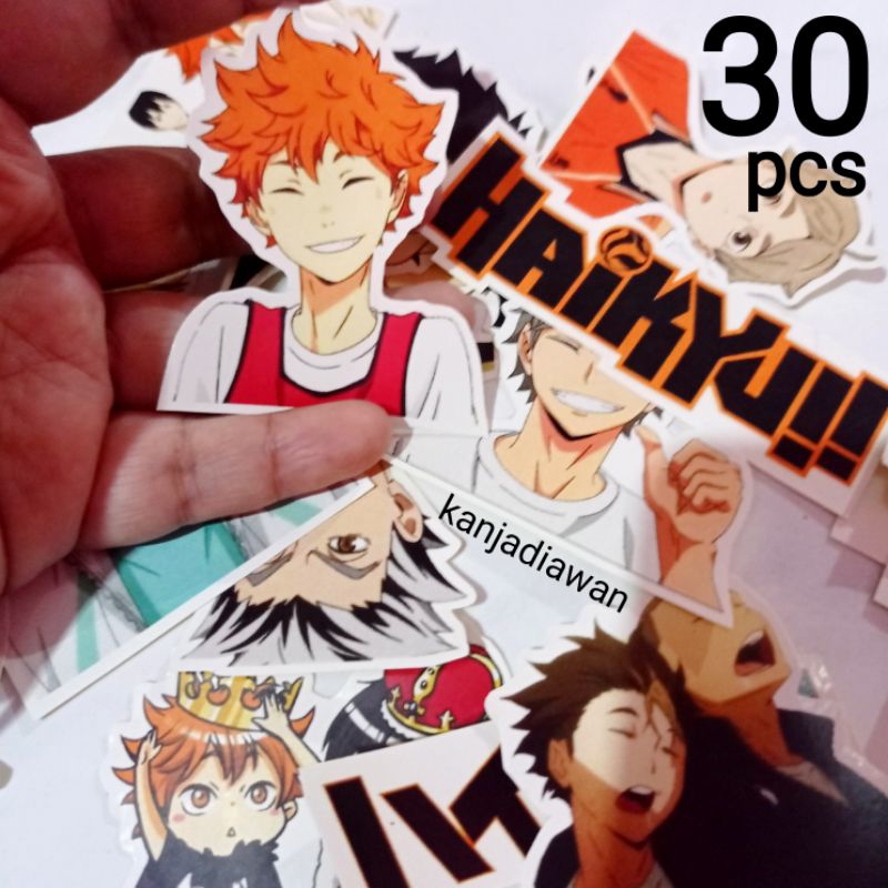 Jual Stiker Haikyuu Anime 30pcs Sticker Set Haikyuu Hinata | Shopee ...