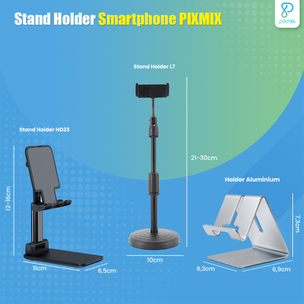 Jual Stand Holder Phone Holder Multifungsi Holder Hp Stand Live Pixmix Shopee Indonesia