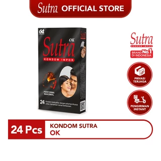 Kondom Hitam Sutra OK 24s / Anti Bocor Standar Internasional