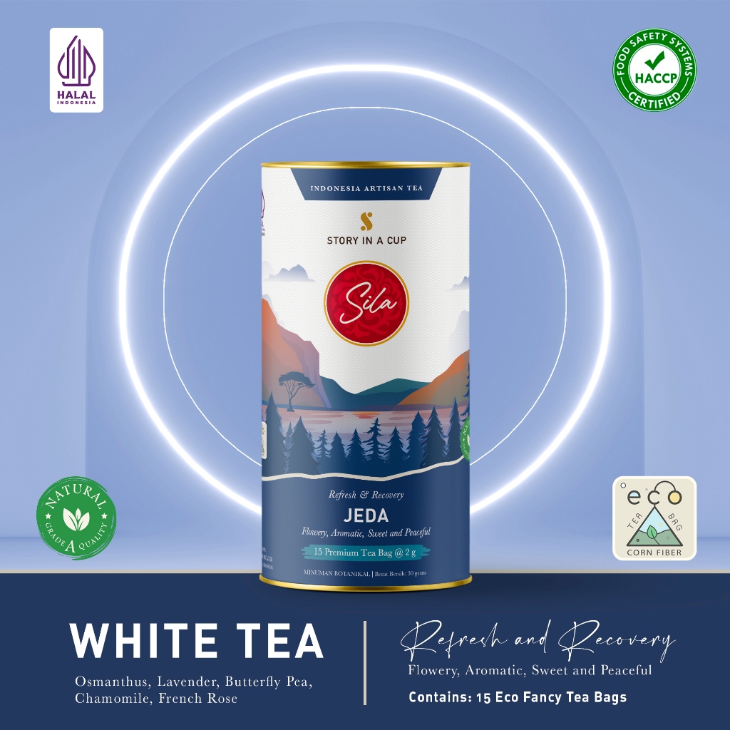 Jual Sila Artisan Tea | Jeda | Canister | Teh Premium | White Tea ...
