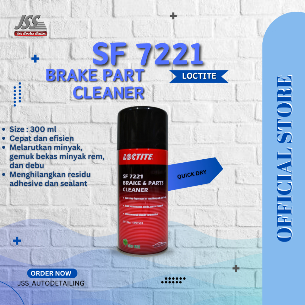 Jual LOCTITE SF 7221 Brake & Parts Cleaner isi 300 ml Automotive Care