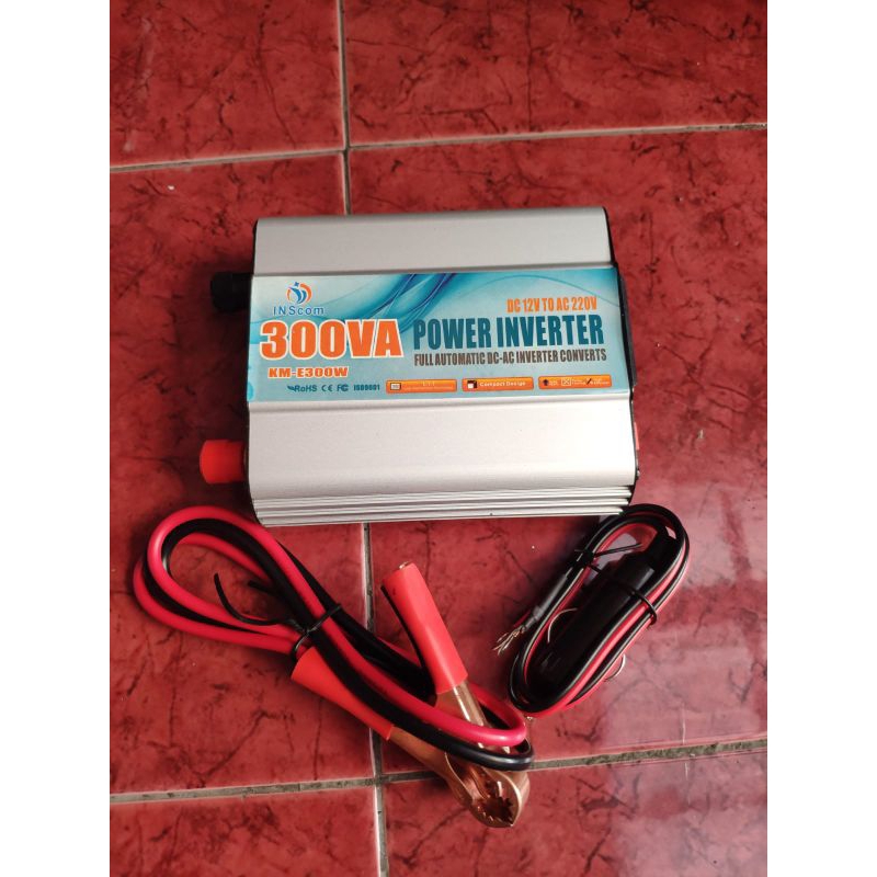 Jual power inventer 300watt ubah arus DC 12v ke AC 220v | Shopee Indonesia