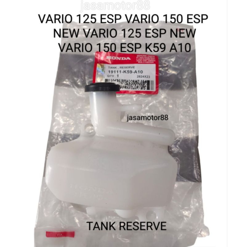 Jual TANK RESERVE TABUNG RADIATOR VARIO 125 VARIO 150 NEW VARIO 125 ESP ...