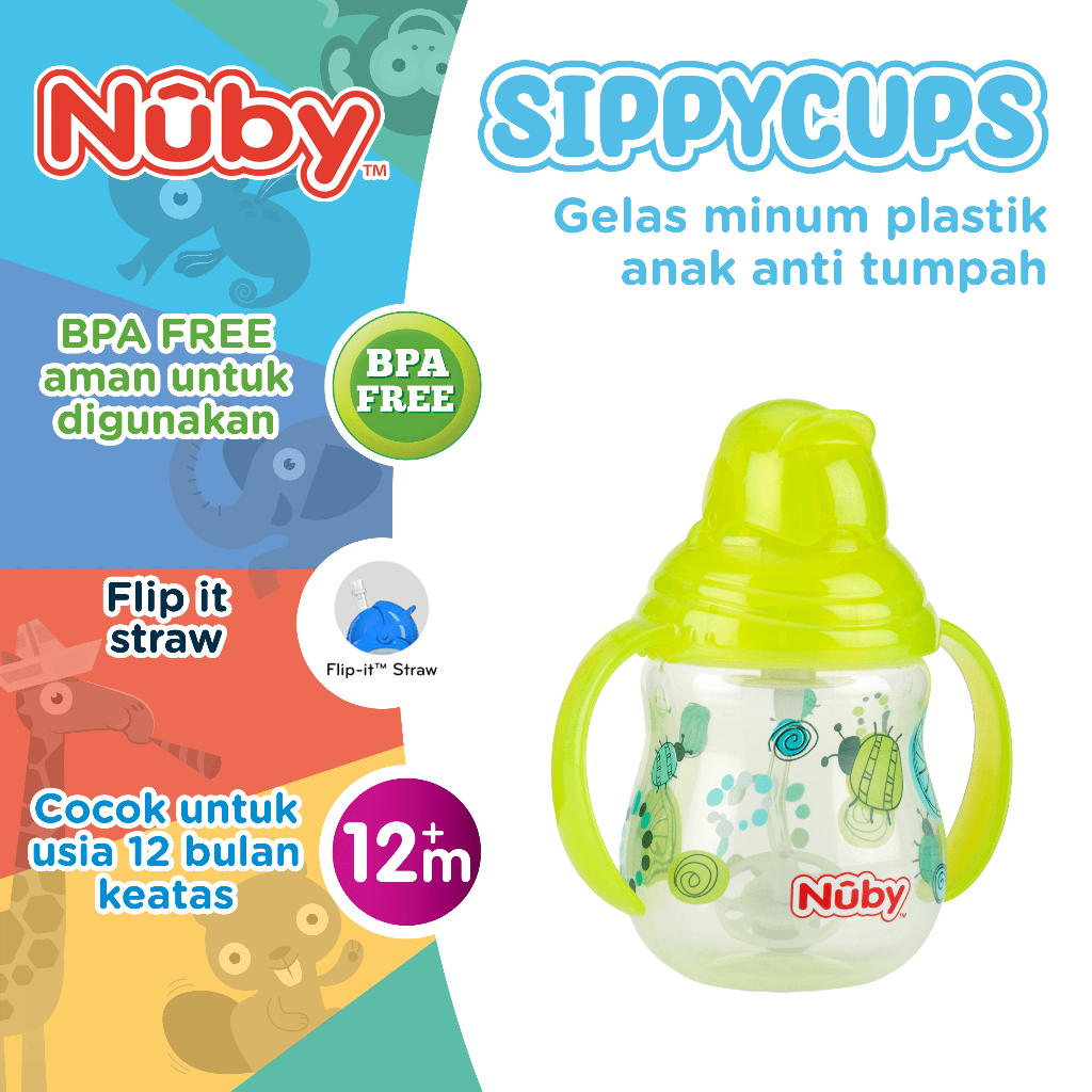 Nuby 360 Flip 'n Sip Cup - Multi