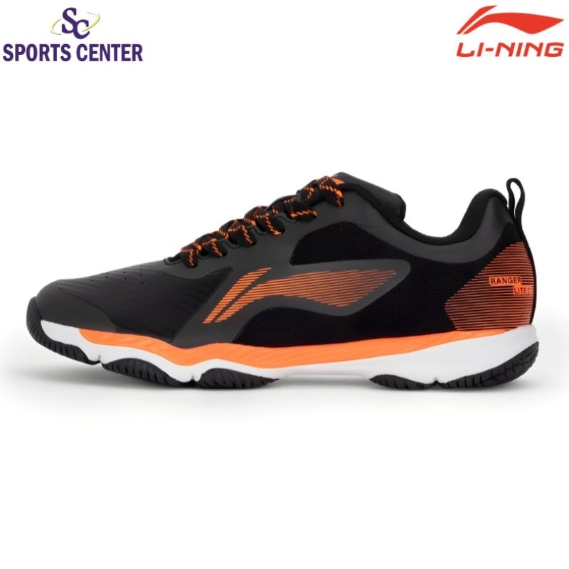 Jual New Sepatu Badminton Lining Ranger Lite Z2 Black Orange | Shopee ...