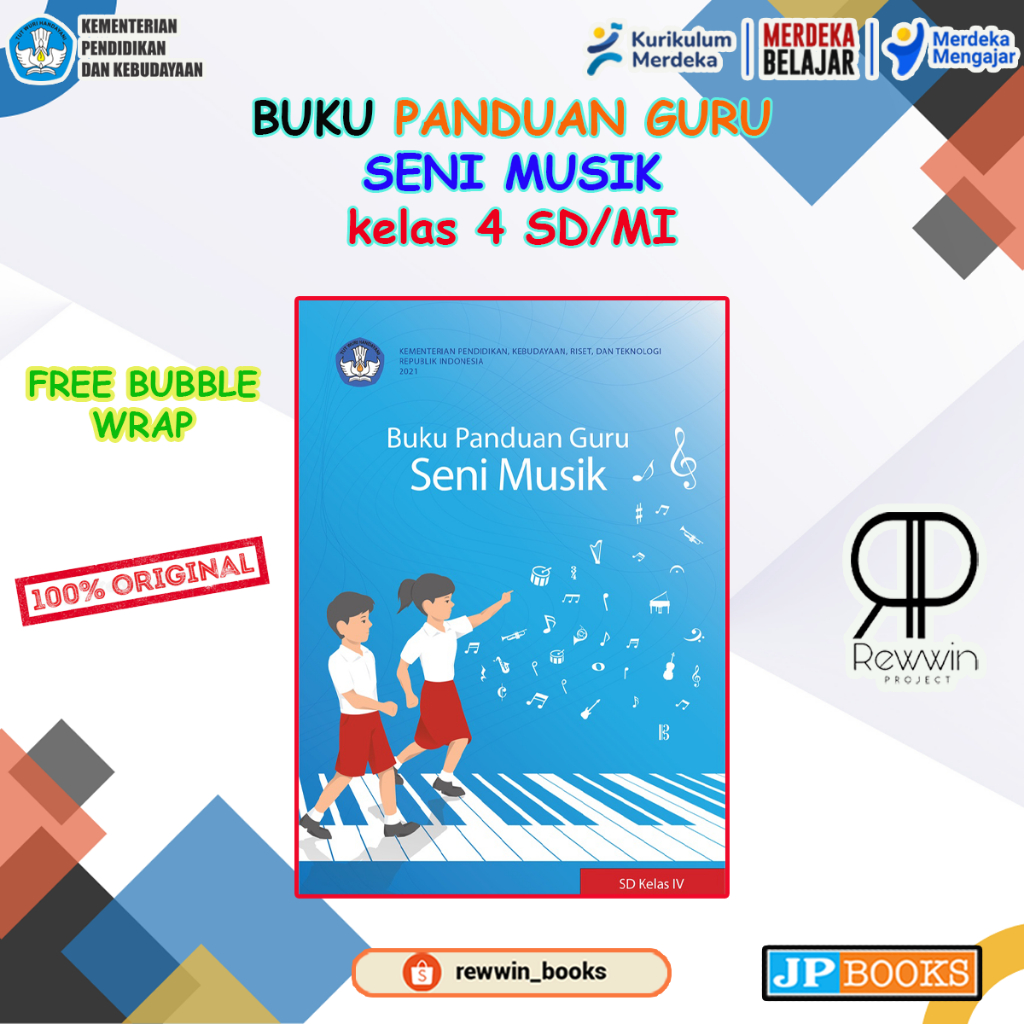 Jual Buku PANDUAN GURU Seni Musik Kelas 4 SD Kurikulum Merdeka | Shopee ...