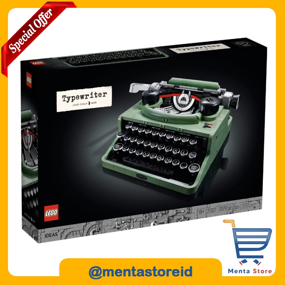 Jual LEGO Ideas Exclusives 21327 Typewriter Home Office Nostalgia ...