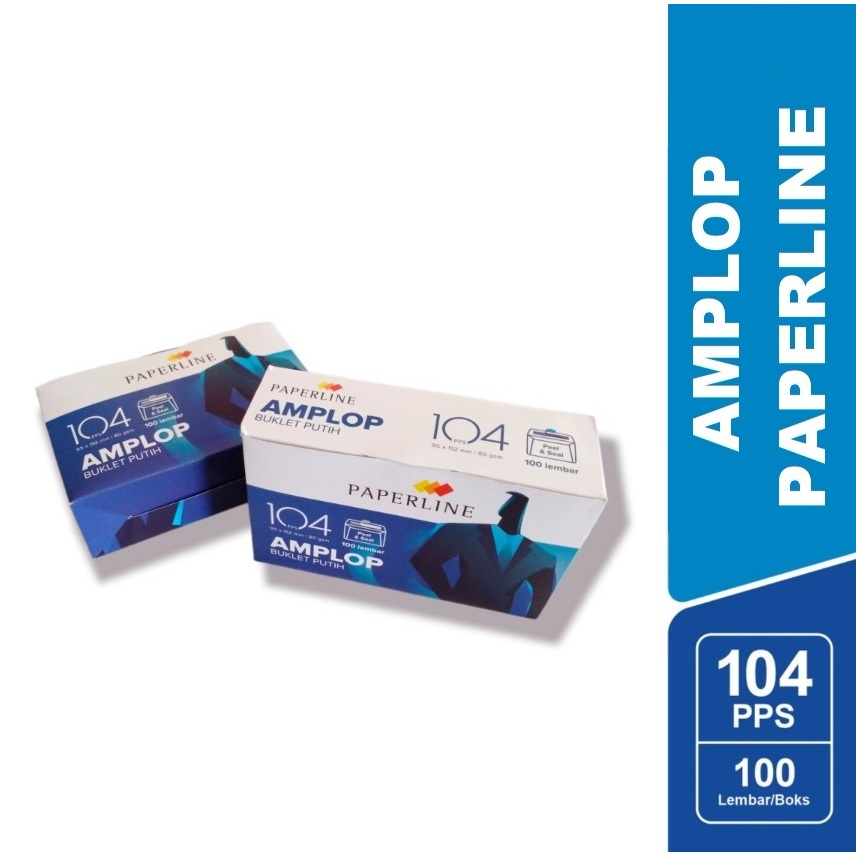 Jual AMPLOP PAPERLINE 104 PPS/ AMPLOP KECIL WARNA PUTIH | Shopee Indonesia