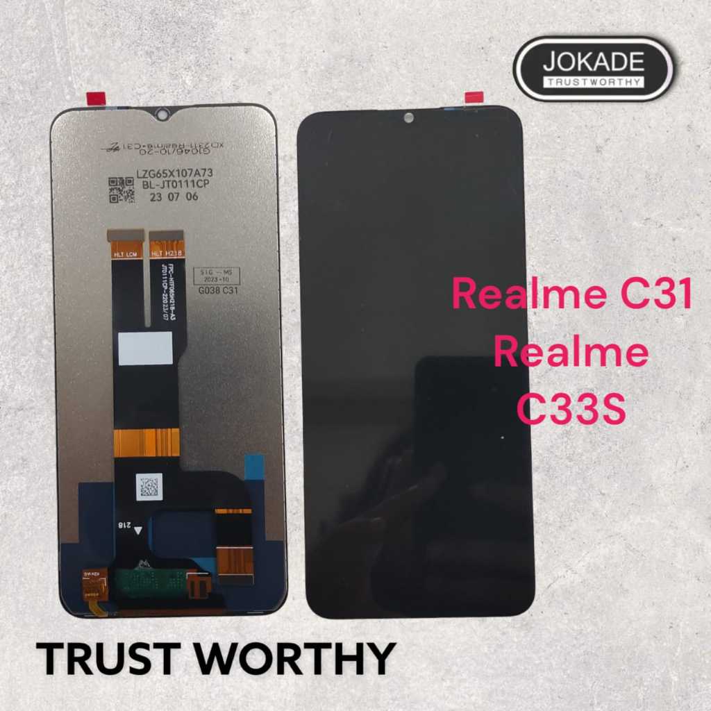Jual LCD TOUCHSCREEN REALME C31 RMX3501 / REALME C33S FULLSET INCELL ...