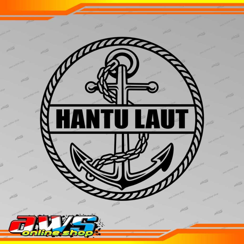 Jual Sticker Jangkar Hantu Laut 03 | Shopee Indonesia