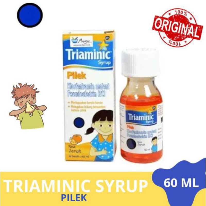 Jual TRIAMINIC PILEK SYRUP - 60 ML | Shopee Indonesia