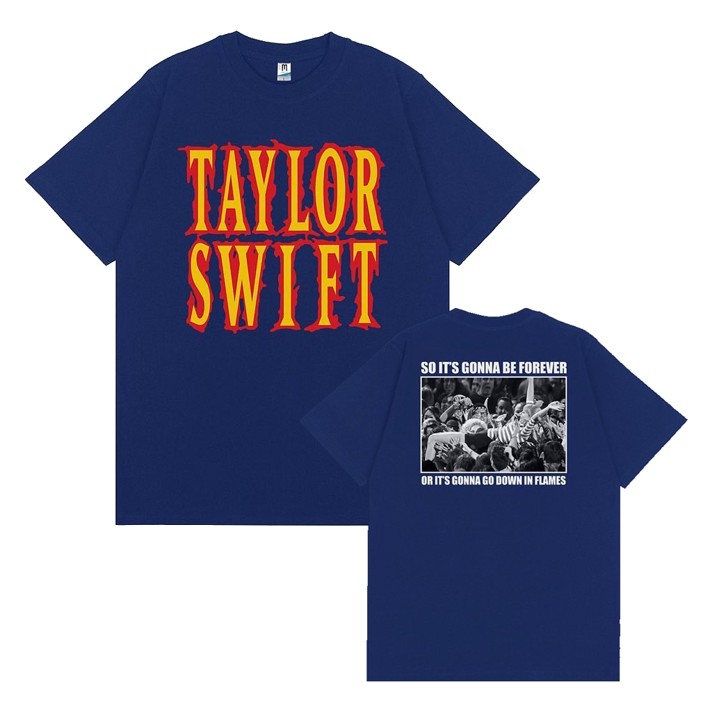 Jual KAOS TAYLOR SWIFT EARTH CRISIS NAVY | Shopee Indonesia