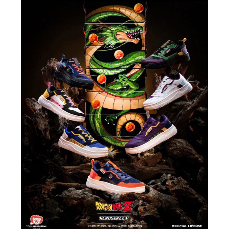 Jual AEROSTREET X DRAGON BALL Z GOKU FRIEZA GOHAN CELL MAJIN BOO TRUNKS VEGETA