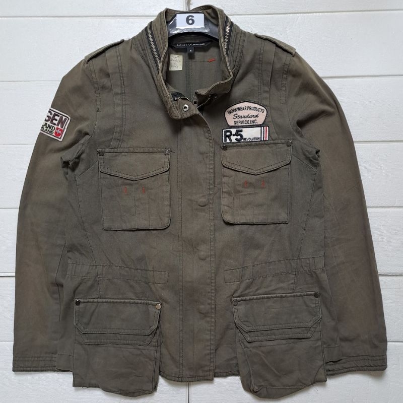 Jual JAKET SEMI PARKA GGPX NEW YORK SIZE S Shopee Indonesia