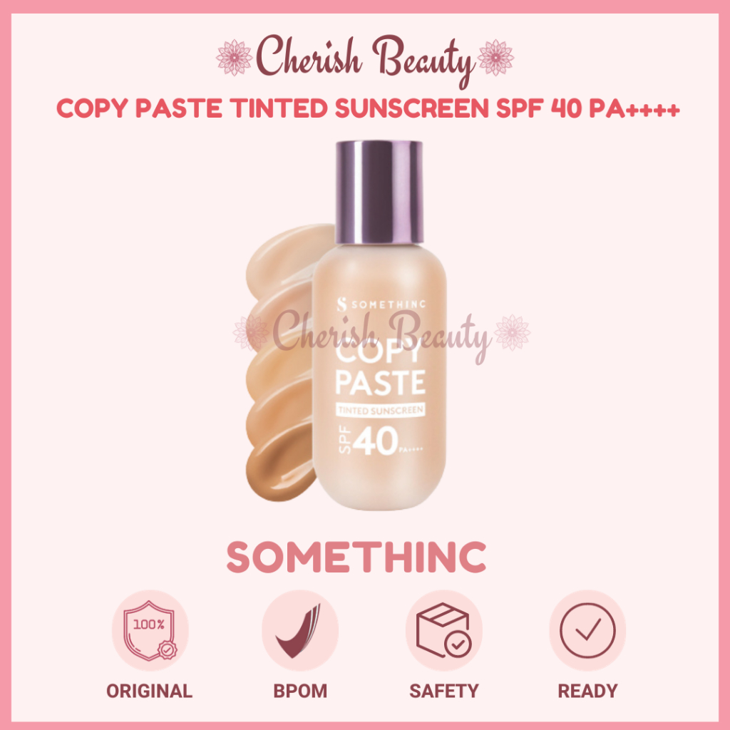 Jual SOMETHINC Copy Paste Tinted Sunscreen SPF 40 PA++++ Alas Bedak dan ...