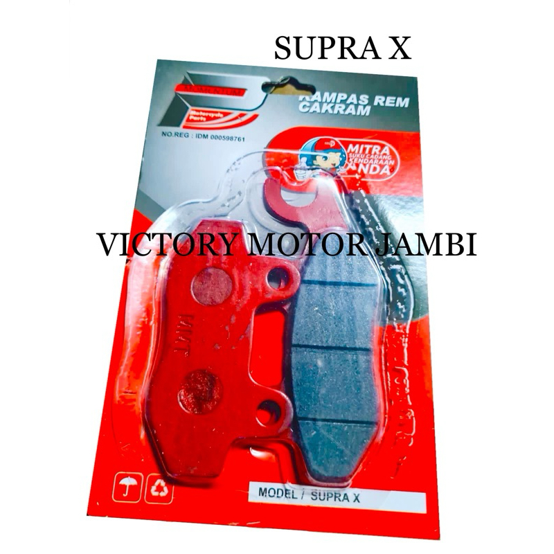 Jual Dispad Kampas Rem Cakram Supra X Momentum Shopee Indonesia