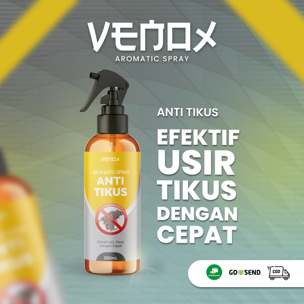 Jual ANTI TIKUS Venox Aromatic Spray Semprotan Pengusir Tikus Alami