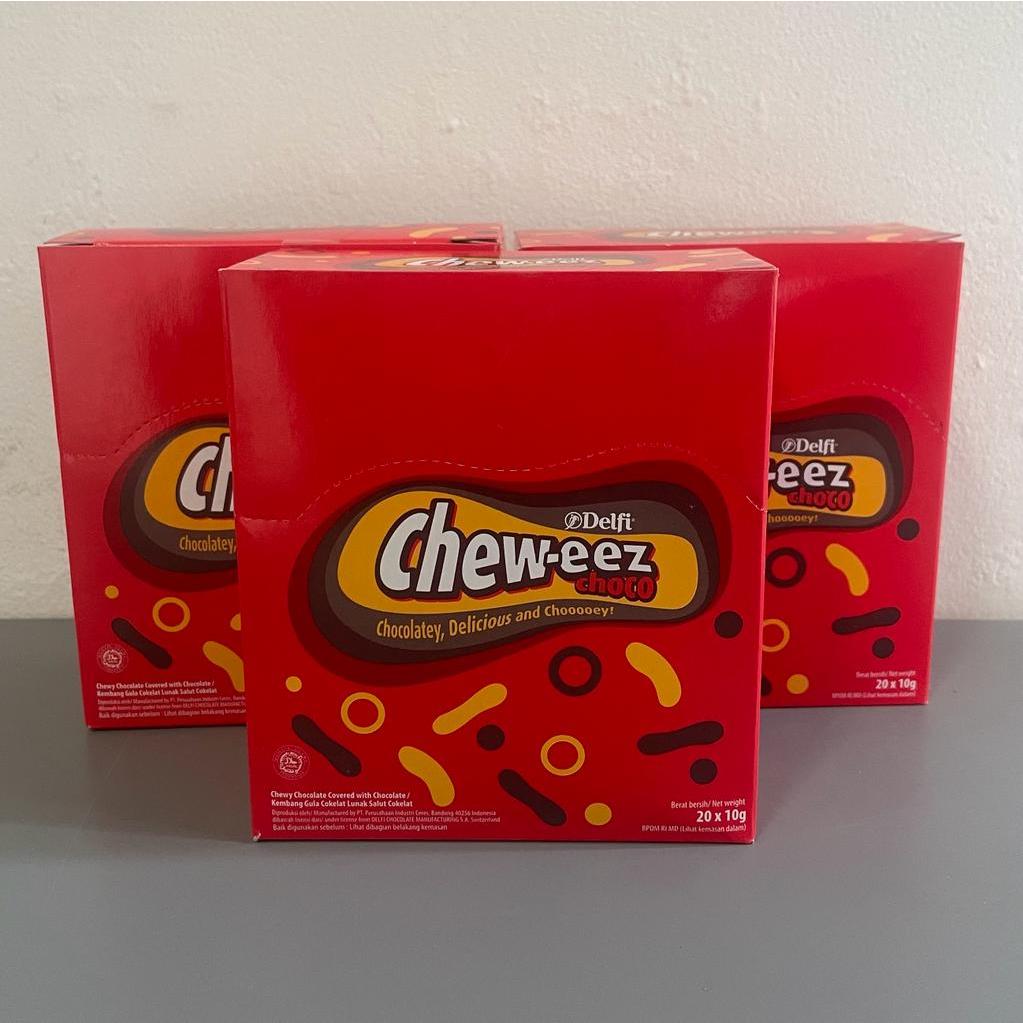 Jual DELFI COKLAT CHEWEEZ 10 GR ( BOX / 20 PC ) - CHEW-EEZ CHOCO ...