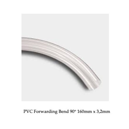 Jual PVC Forwarding Bend 90° 160mm x 3,2mm Transparent (AM-720 ...