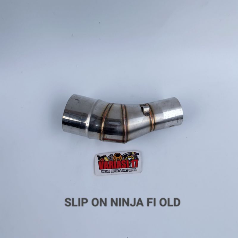 Jual Slip On Sambungan Knalpot Racing Ninja 250 Fi Old Ninja 250 Karbu Stainless Inlet 50 Mm 6857