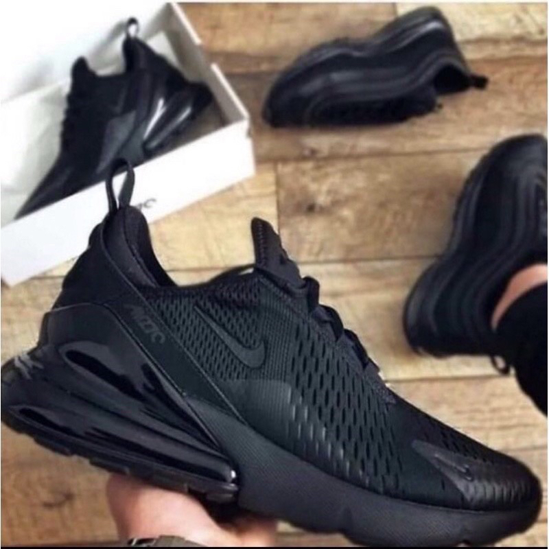 Jual SEPATU NK AIRMAX 270 full black size 38 44 Shopee Indonesia