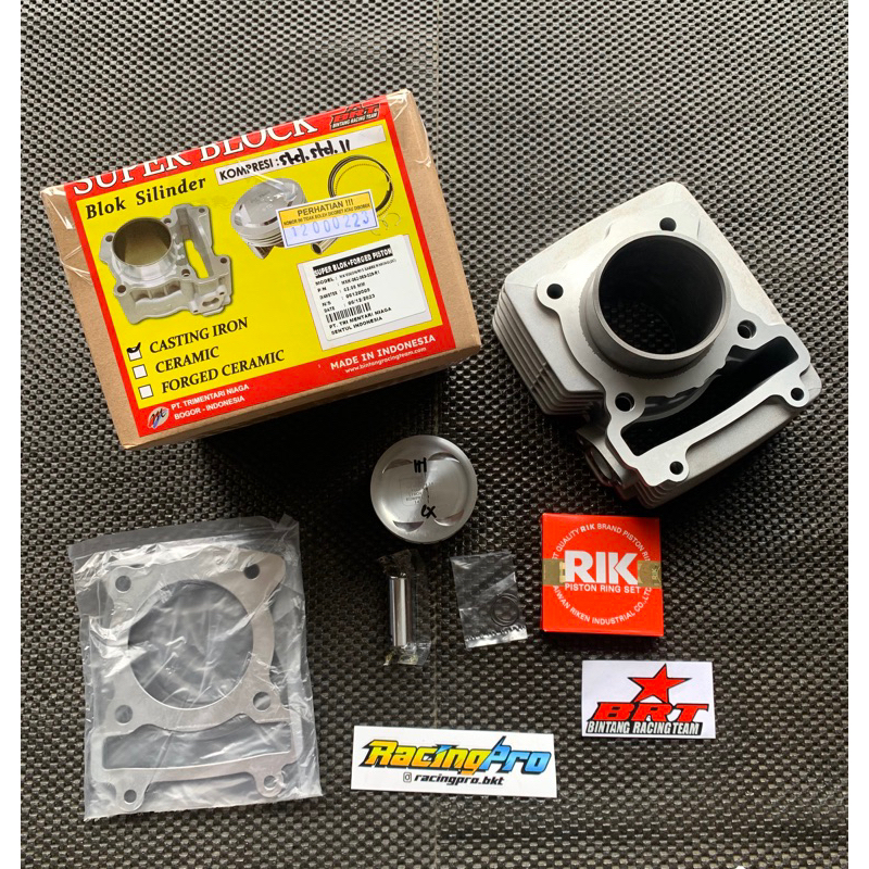 Jual BLOK BOREUP BRT JUPITER MX R15 MX KING VIXION OLD NVL NVA XABRE ...