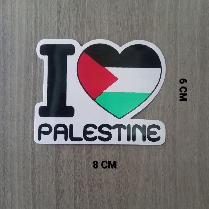 Jual STIKER BENDERA PALESTINA/PALESTINE VINYL UKURAN KECIL (9×5 CM ...