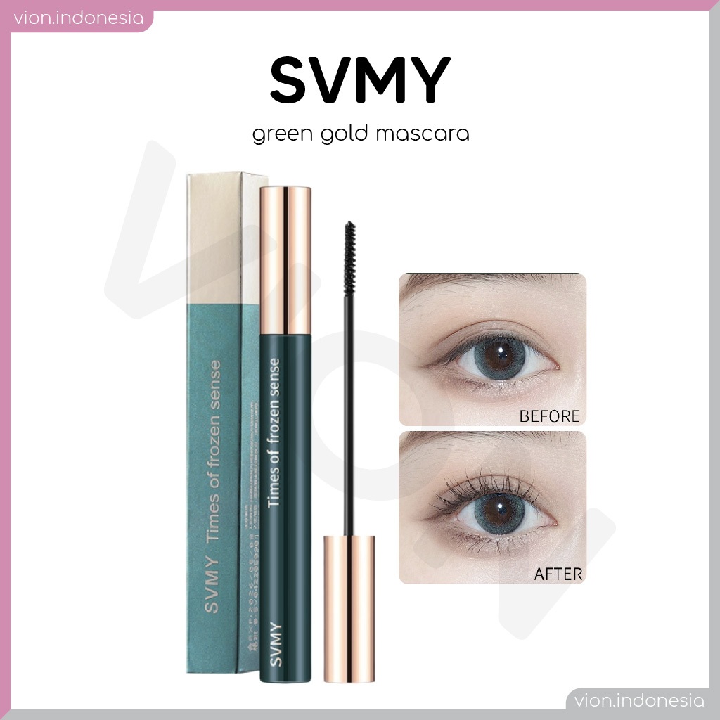 Jual SVMY Maskara Green Gold Long Lasting Lash Slender Curling Mascara