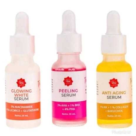 Viva Serum penggunaan kulit sehat bercahaya