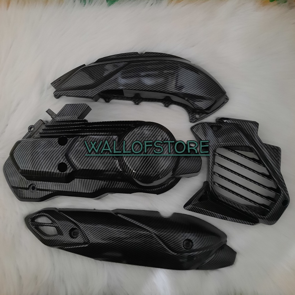 Jual Paket Cover CVT-Filter-Radiator-Knalpot All New Aerox 155 / Aerox ...