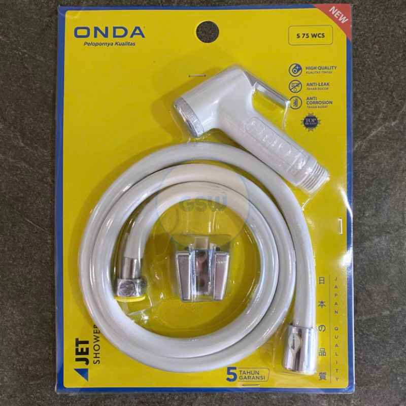 Jual Jet Shower Onda S 75 WCS 1/2" Jet Shower Toilet Shower Bidet