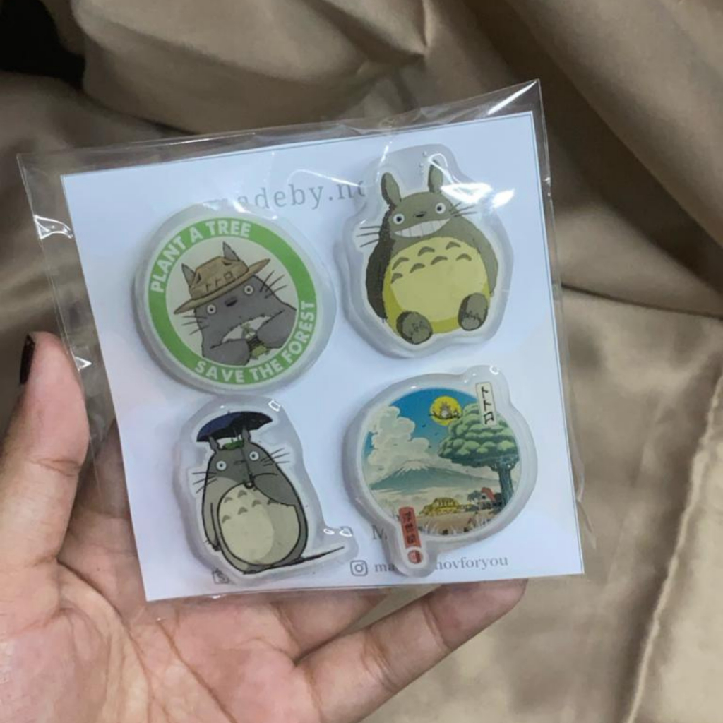 Jual Pin Acrylic Set Pin Aesthetic Pin Tas Pin Kekinian Murah