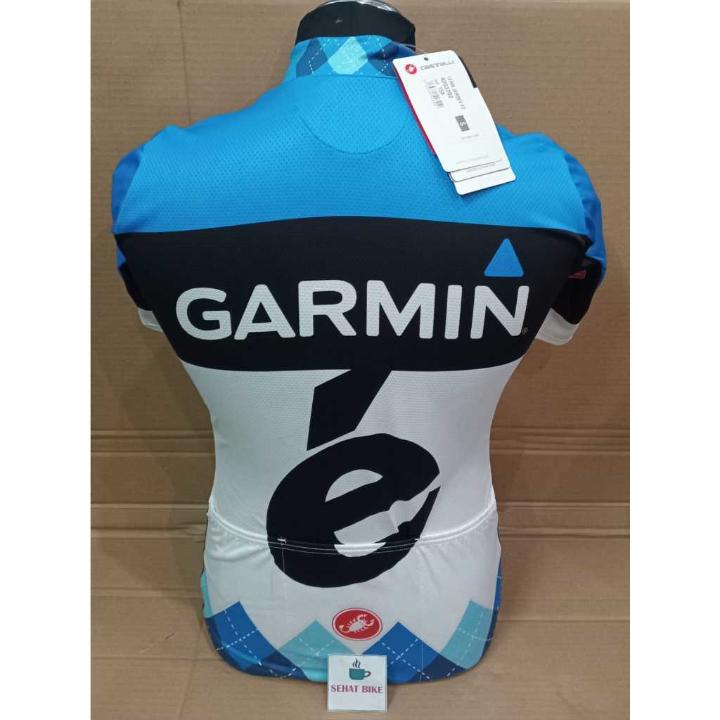 Jual Jersey Castelli Team Garmin FZ Original Jersey Sepeda Baju