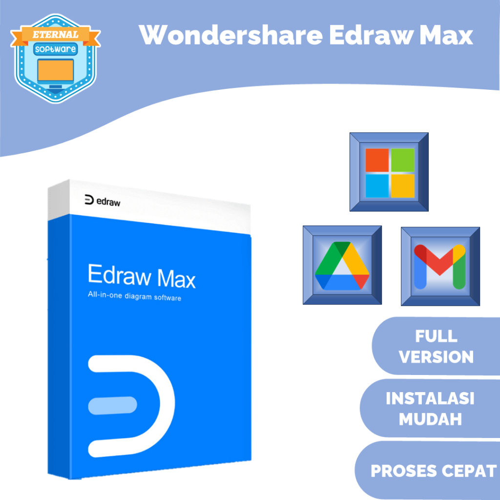 Jual Wondershare Edraw Max Full Version No Trial Permanen Aplikasi ...