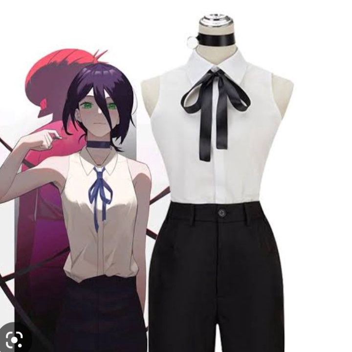 Jual Promo Terbaru REZE CHAINSAW MAN COSTUME COSPLAY WAKIMA ANIME S M L ...