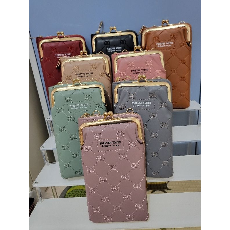 Jual Dompet simple model selempang ada tali panjang | Shopee Indonesia