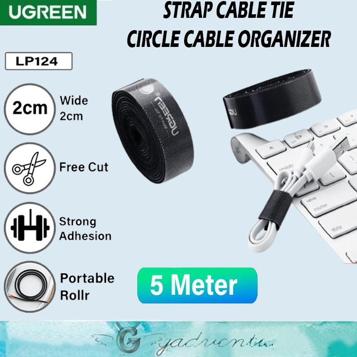 Jual UGREEN Velcro Organizer Management Strap Holder Cable Ties
