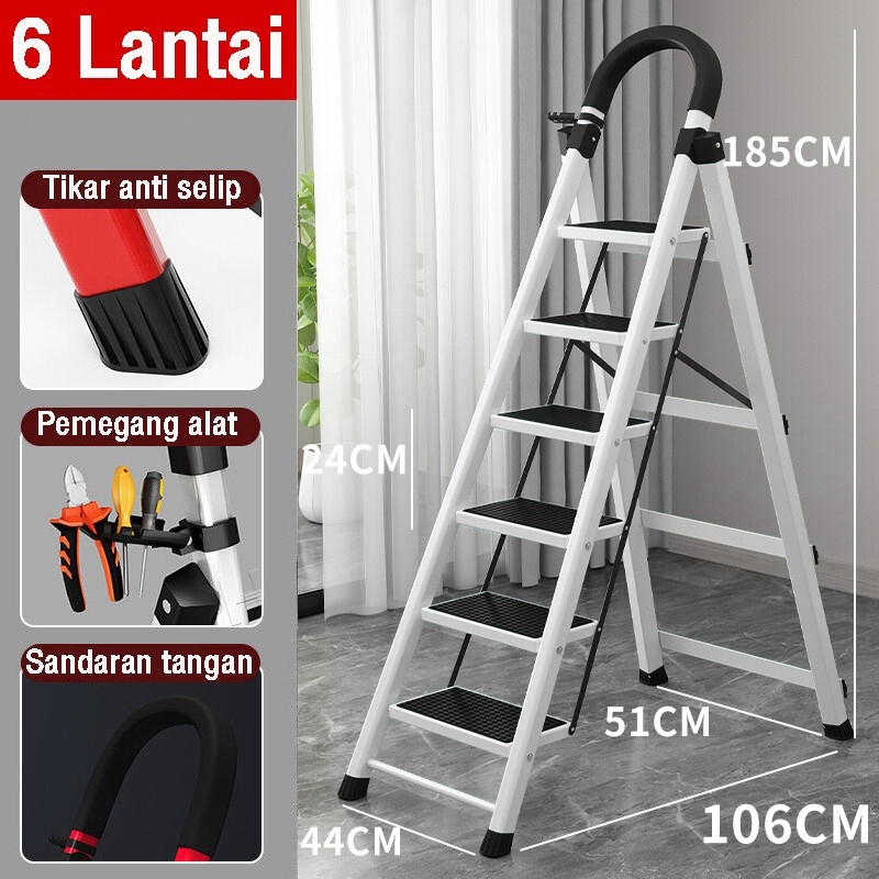 Jual Tangga Lipat Multifungsi 3/4/5/6/7 Setp Tangga Rumah Lipat Tangga