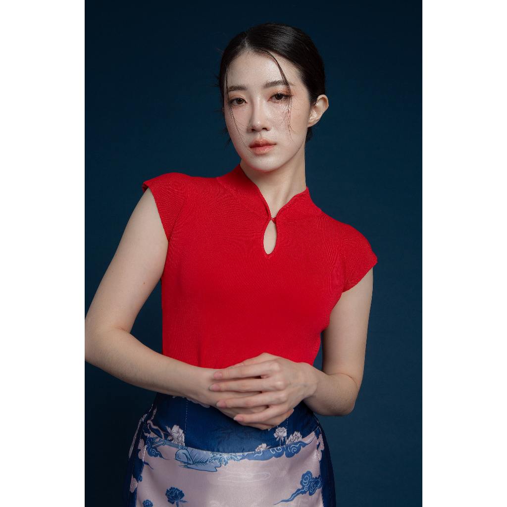 Jual Vone Knit Xing Fu Series Top | Shopee Indonesia