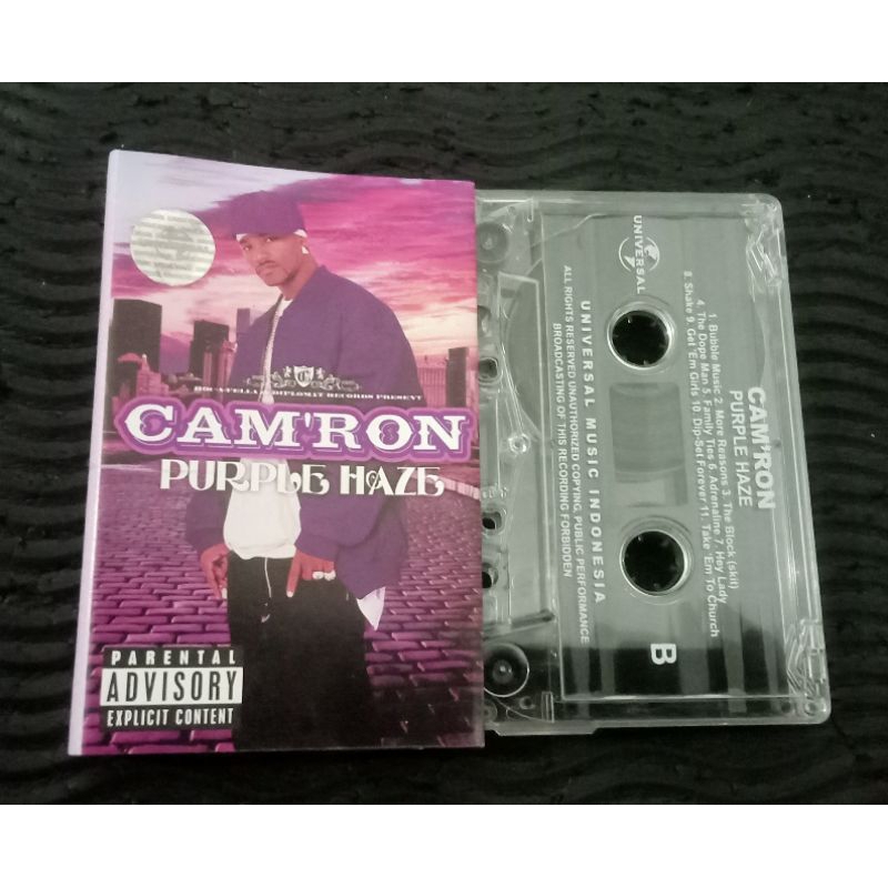 Jual Kaset Tape Cam'ron - Purple Haze - Rap | Shopee Indonesia