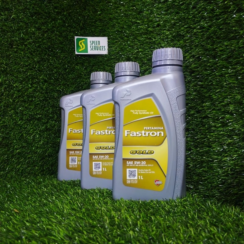 Jual PERTAMINA FASTRON GOLD 5W30 5W-30 API SN/CF 3 LITER | Shopee Indonesia