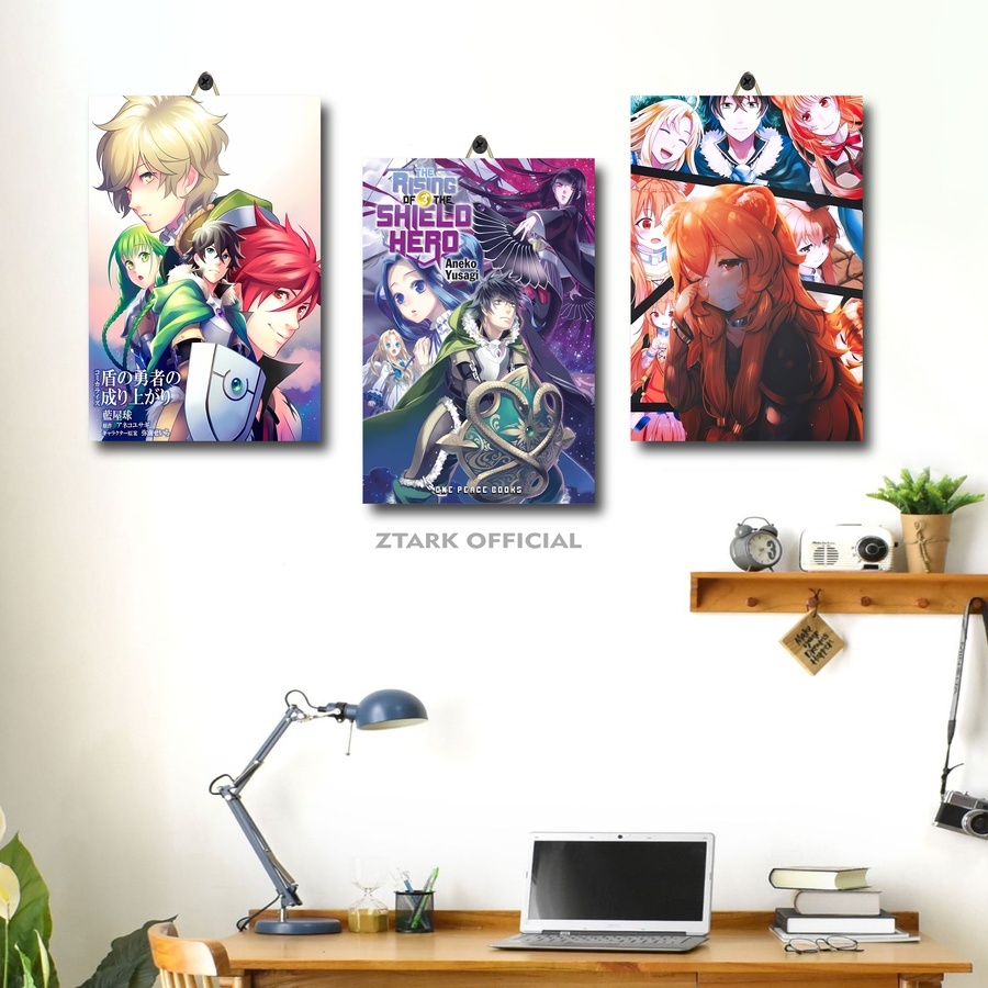 Jual Poster Kamar Murah Anime The Rising Of The Shield Hero 20X30