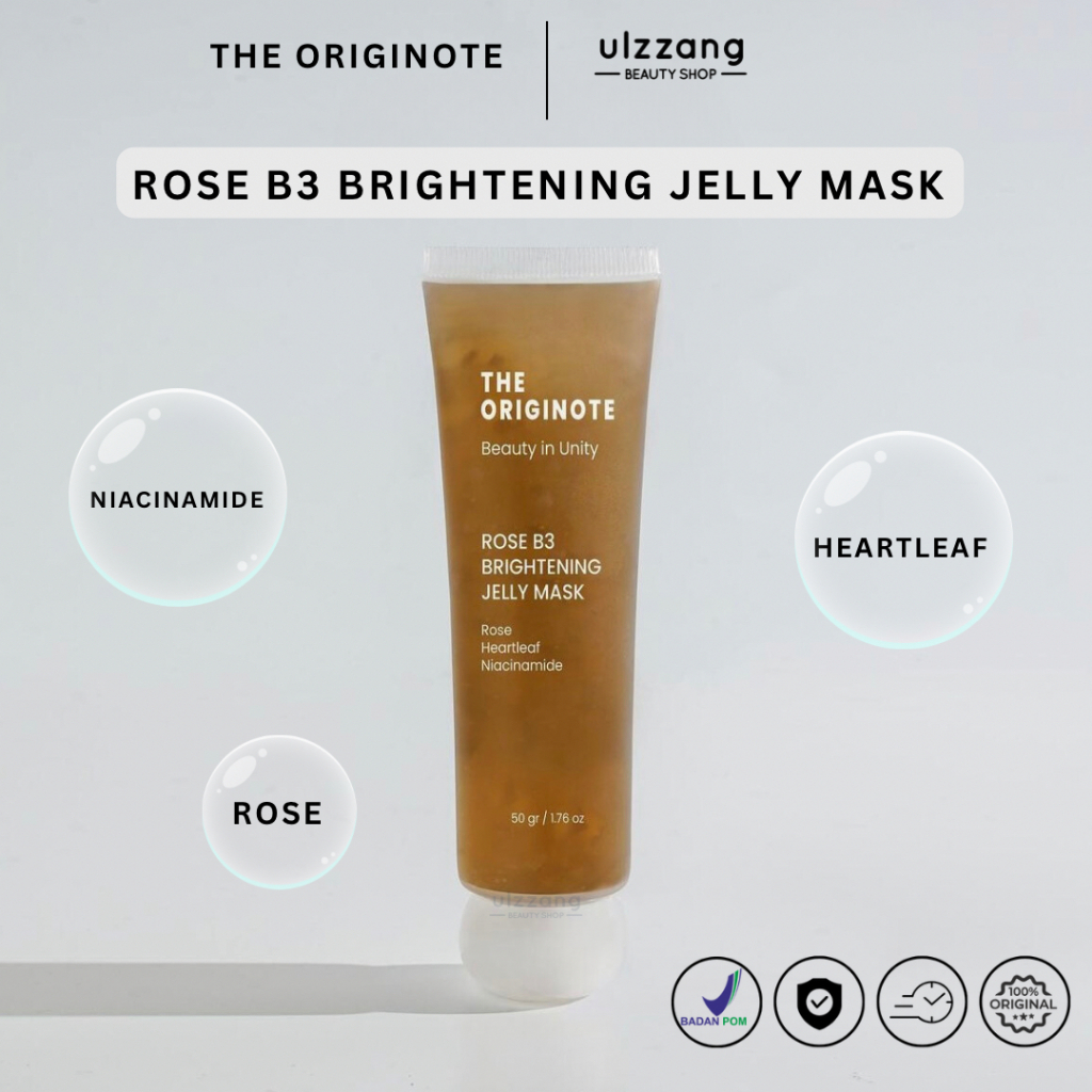 Jual The Originote Rose Brightening Jelly Mask The Originote Rose B3 Brightening Jelly Mask 2139