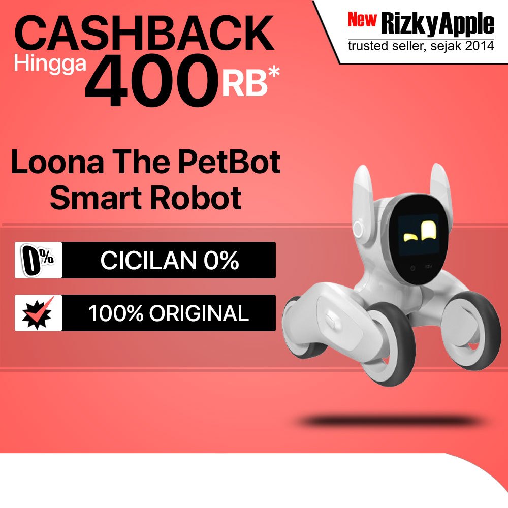 Jual Loona The Petbot Style Basic Smart Robot / Robot Pet / Robot ...