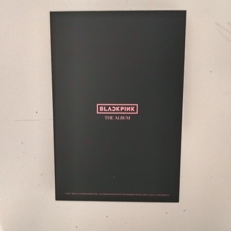 Jual [OFFICIAL] BLACKPINK THE ALBUM - Lisa Postcard | Shopee Indonesia
