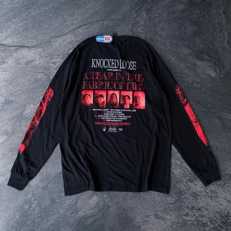 Jual OFFICIAL KNOCKED LOOSE A TEAR IN THE FABRIC OF LIFE Shopee