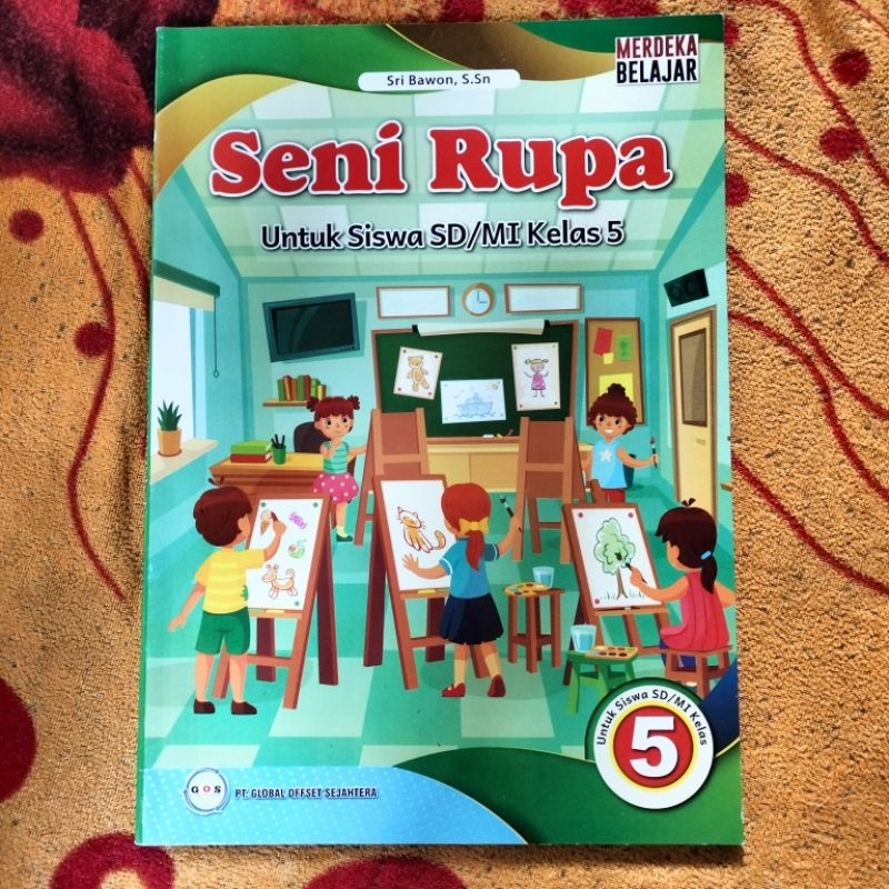 Jual ORIGINAL BUKU SENI RUPA KELAS 1 2 3 4 5 6 SD KURIKULUM MERDEKA ...