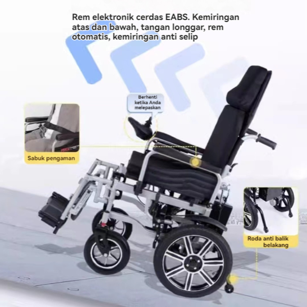 Jual Jutastore Kursi Roda Elektrik Bisa Lipat Dan Rebahan Full Otomatis ...